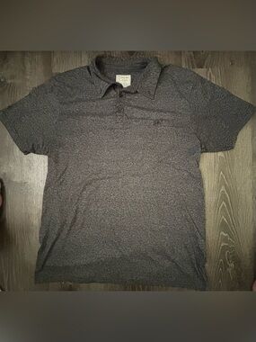 Alexander Julian Men's Charcoal Heather Polo